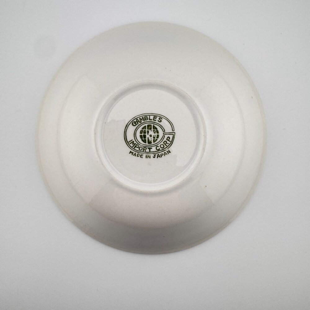 Mid-Century Modern Daisy Ceramic Serving Bowl Quiet Luxury Home Decor 7.25" - Picture 3 of 4